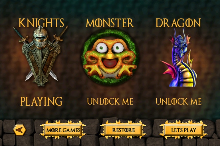 Bubbles and Knights Adventure - new brain teasing matching game screenshot 5