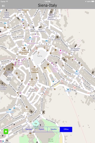 Siena Offlinemaps with RouteFinder screenshot 2