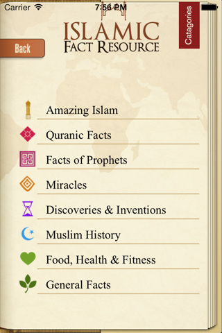 Islamic Fact Resource screenshot 3