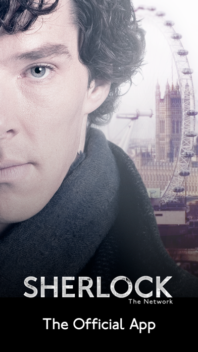 Sherlock: The Network. Official App of the hit TV detective series screenshot