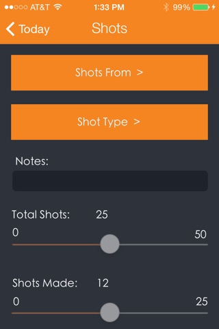Basketball ShotLog screenshot 2