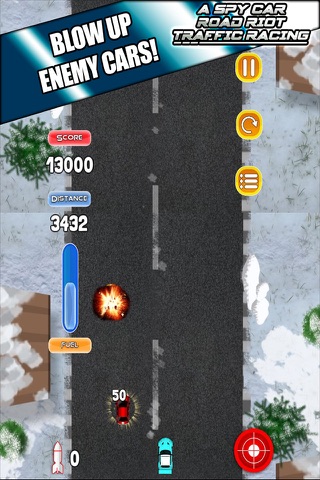 A Spy Car Road Riot Traffic Racing Game screenshot 2