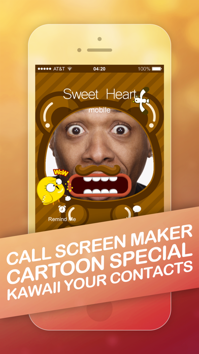 How to cancel & delete Call Screen Maker - Cute Cartoon Special for iOS 8 from iphone & ipad 4
