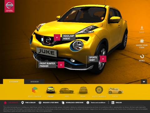 Juke Nissan Design Studio screenshot 2