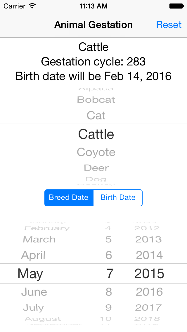 How to cancel & delete Animal Gestation from iphone & ipad 3