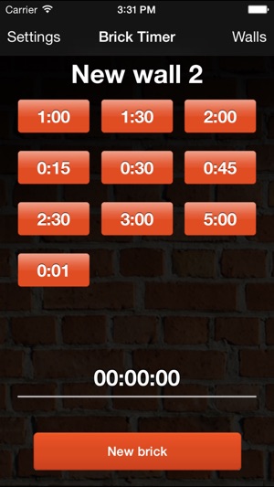 Brick Timer