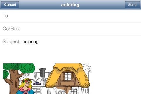 Goldilocks and the Three Bears. Coloring book for children screenshot 4