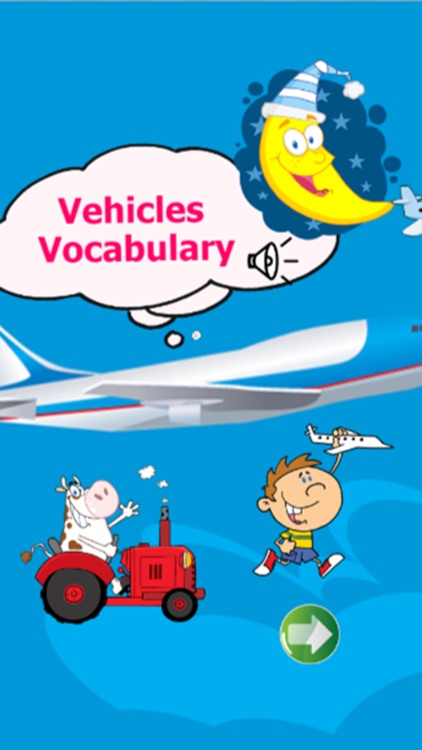 English vocabulary vehicle : english training for kids & toddler