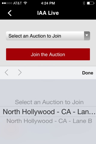 IAA Audio Live Auction Buyer Salvage screenshot 3
