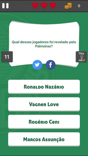 Quiz do Verdão - teste seus conhecimentos sobre o Palmeiras(圖3)-速報App