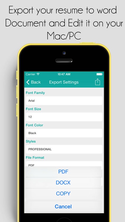 Resume Pro screenshot-3