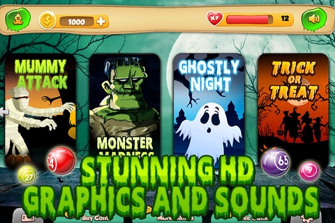 Abominable Halloween Trick or Treat Bingo screenshot 4
