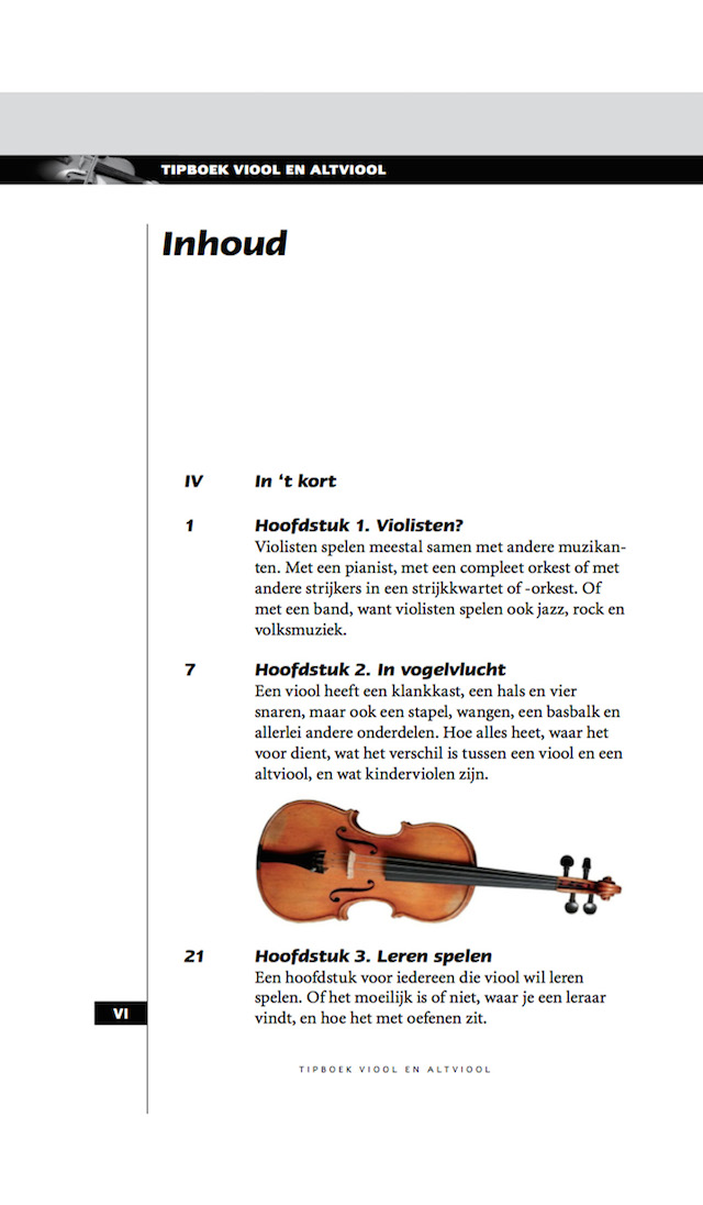 eTipboek Viool en altviool