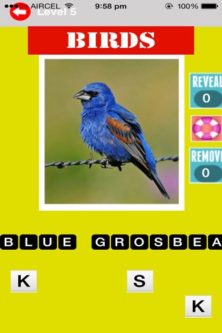 Picture Quiz : Birds screenshot 3