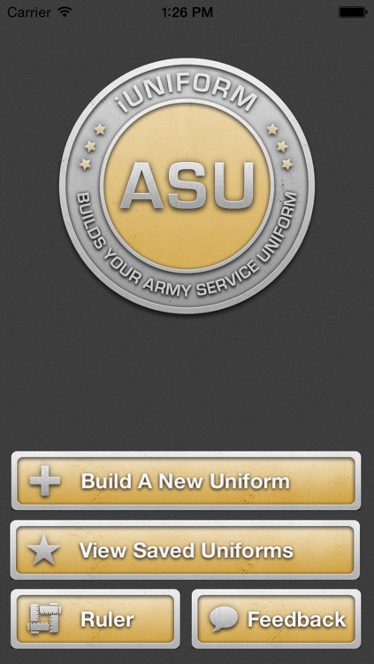 iUniform ASU - Builds Your Army Service Uniform