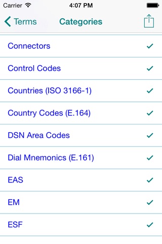 COMU Acronyms screenshot 3