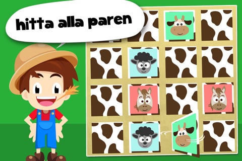 Toddler Tommy Farm Animals - Barn and farm animal puzzles screenshot 3