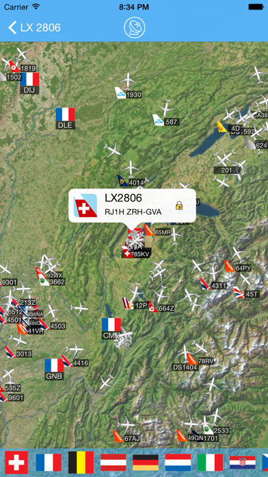 Swiss Airport - iPlane Flight Information Screenshot 3