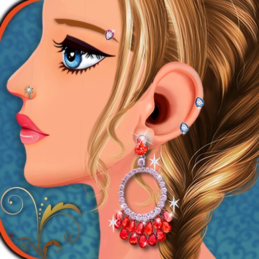 Ear Piercing Salon Icon