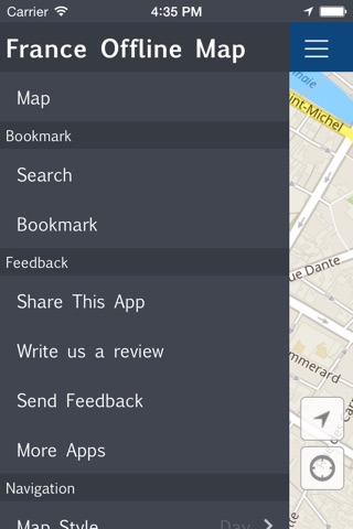 France Offline Travel Map screenshot 2