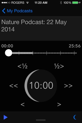 NightPod - Nighttime Podcast Player screenshot 2