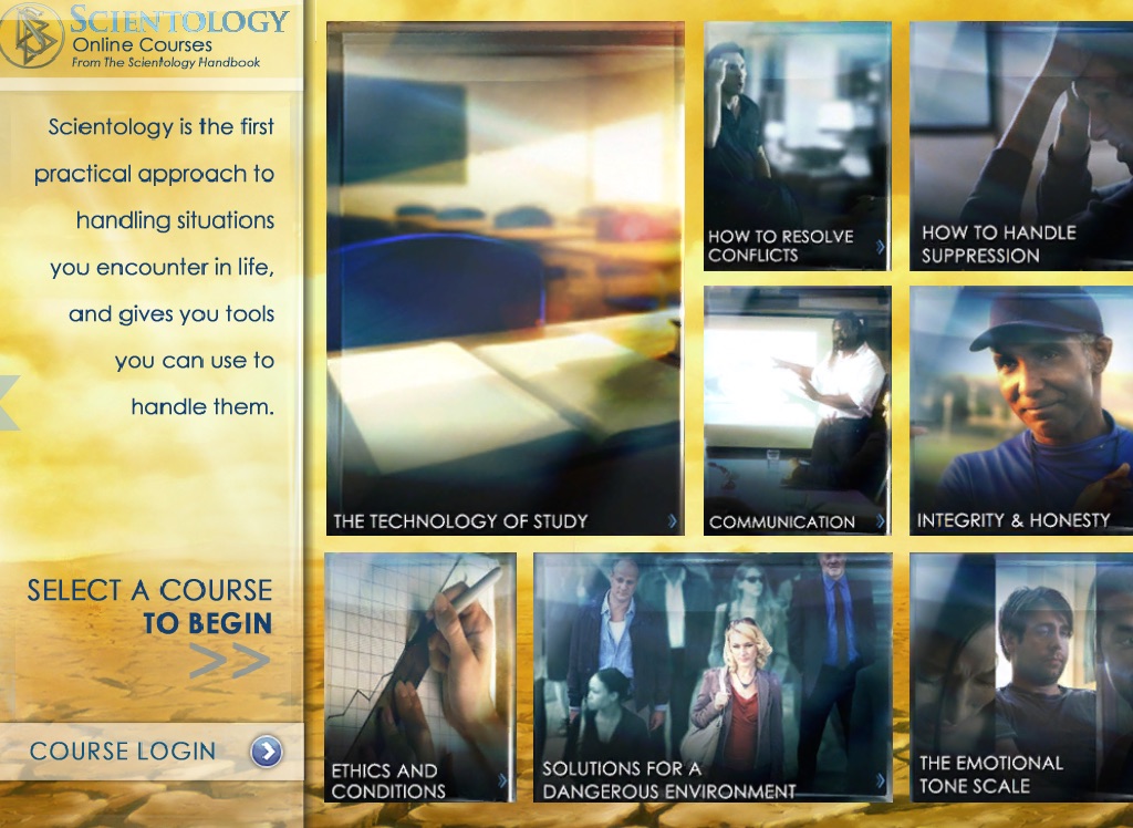 Scientology Online Courses HD screenshot 2