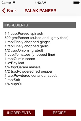 Hot Indian Recipes screenshot 4