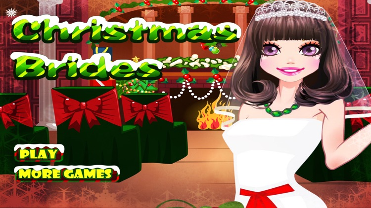 Christmas Brides – Supermodel Girl Game for girls who like beauty, style and models in Christmas wedding style