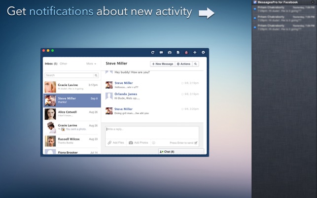 MessagePro for Facebook(圖2)-速報App