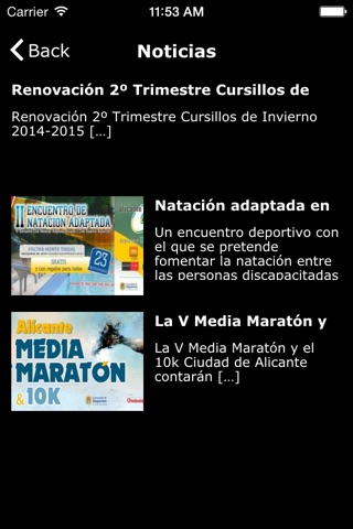 Alicante Deporte screenshot 2