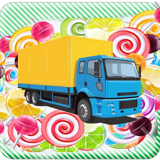 A Candy Express Delivery Sweet Truck Driver Free icon