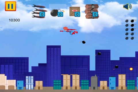 A Superhero Flash Bomber - Speedy City Guardian Adventure PRO screenshot 2