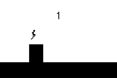 Stick Man Runner Free screenshot 3