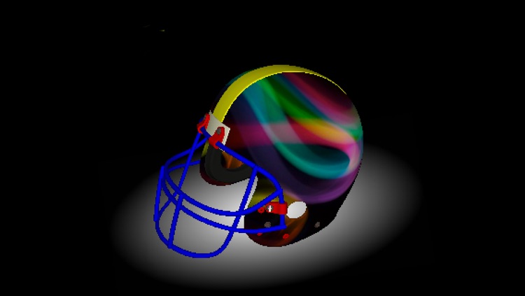 Football Helmet 3D - Design your helmet decals