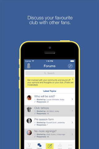 Fan App for Sheffield Wednesday FC screenshot 2