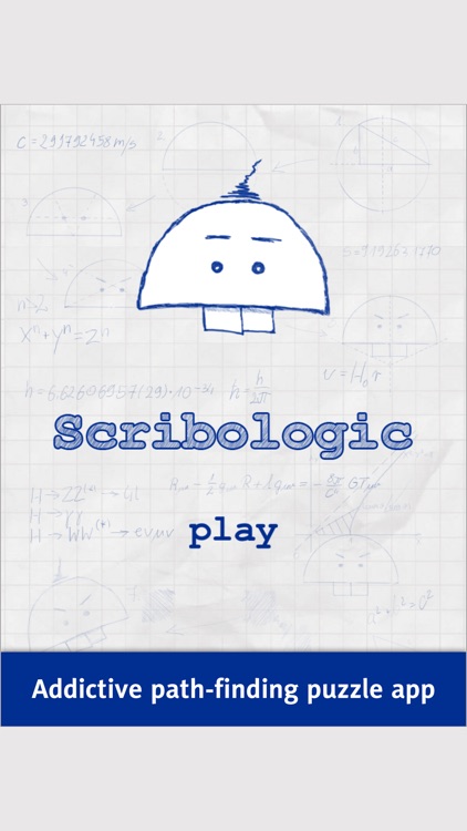 Scribologic Lite – logical thinking puzzle game – find paths screenshot-0