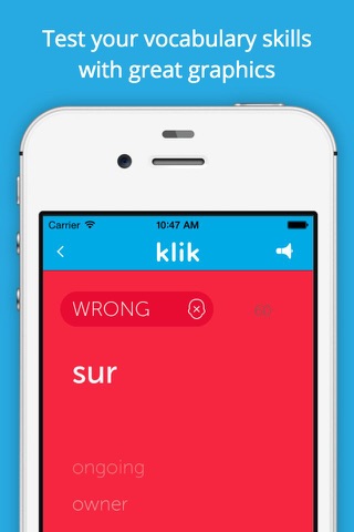 Klik to Learn English/ The Ultimate Vocabulary Game screenshot 2