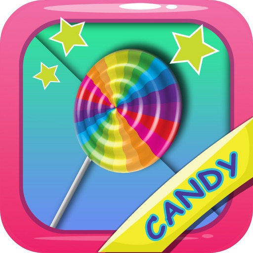 Candy Miam Miam - Test Your Finger Speed Puzzle Game for FREE ! Icon