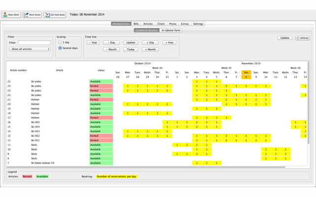 Goods rental system(圖2)-速報App