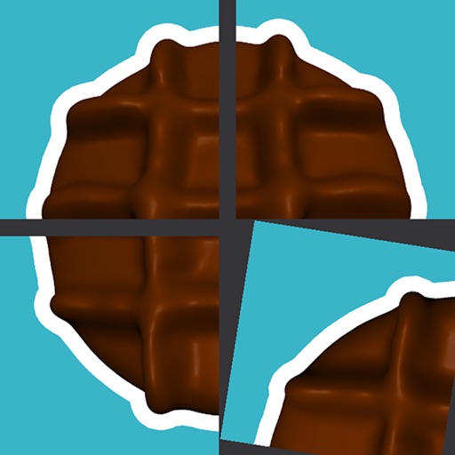 Rotate Chocolate Waffle Puzzle icon