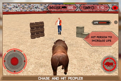 Angry Bull Fighter Simulator 3D screenshot 3