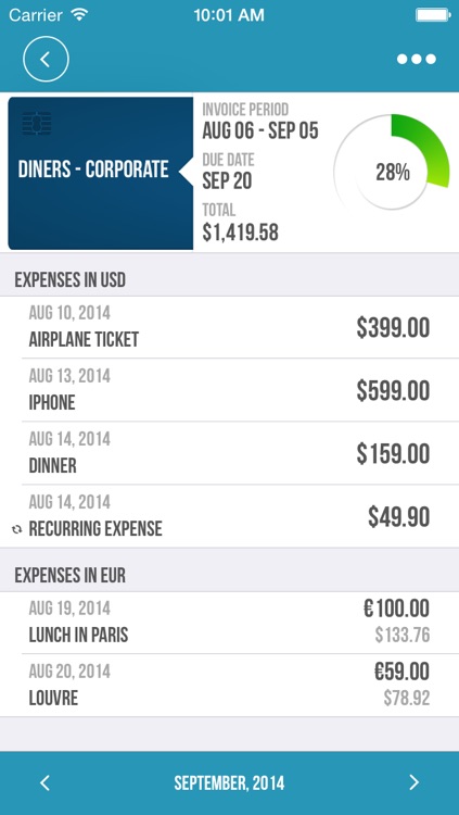 Credit Cards - Manage Your Credit Cards Expenses