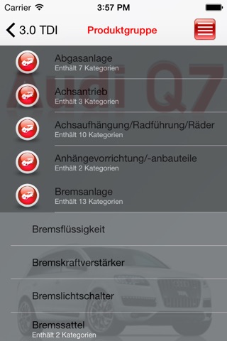 AutoParts Audi Q7 screenshot 2