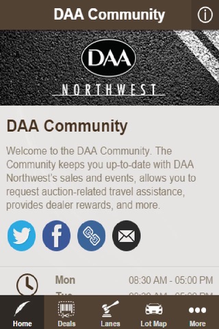 DAA Community screenshot 2