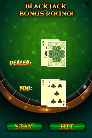 `Lucky Leprechaun Big Gold Jackpot Lotto 777 Casino Slots - Slot Machine with Blackjack and Prize Wheel screenshot 2