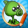 Drawing Tutorials Zombie Plants