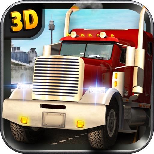 Heavy Duty Truck Simulator – Drive Your Road Trailer Through the Realistic City Traffic Vehicles in the Challenging Game Icon