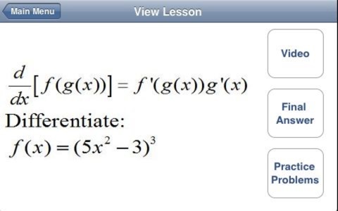 Derivatives 1 Calculus Videos and Practice by WOWmath.org screenshot 2