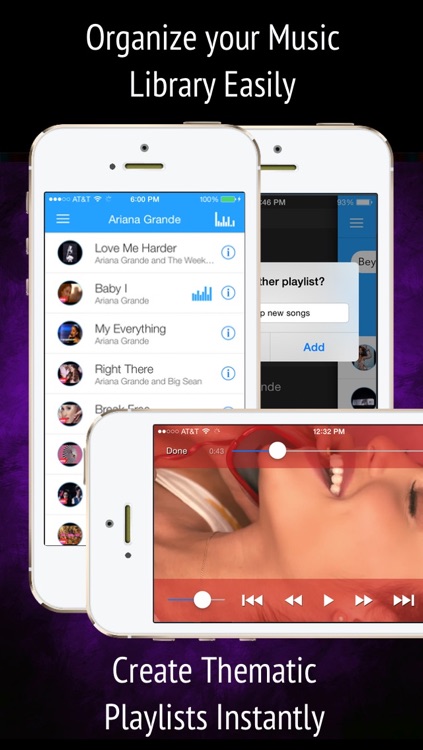Lyrics for Rdio - Music Finder & Playlist Manager