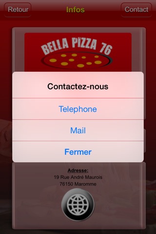 Bella Pizza 76 screenshot 4